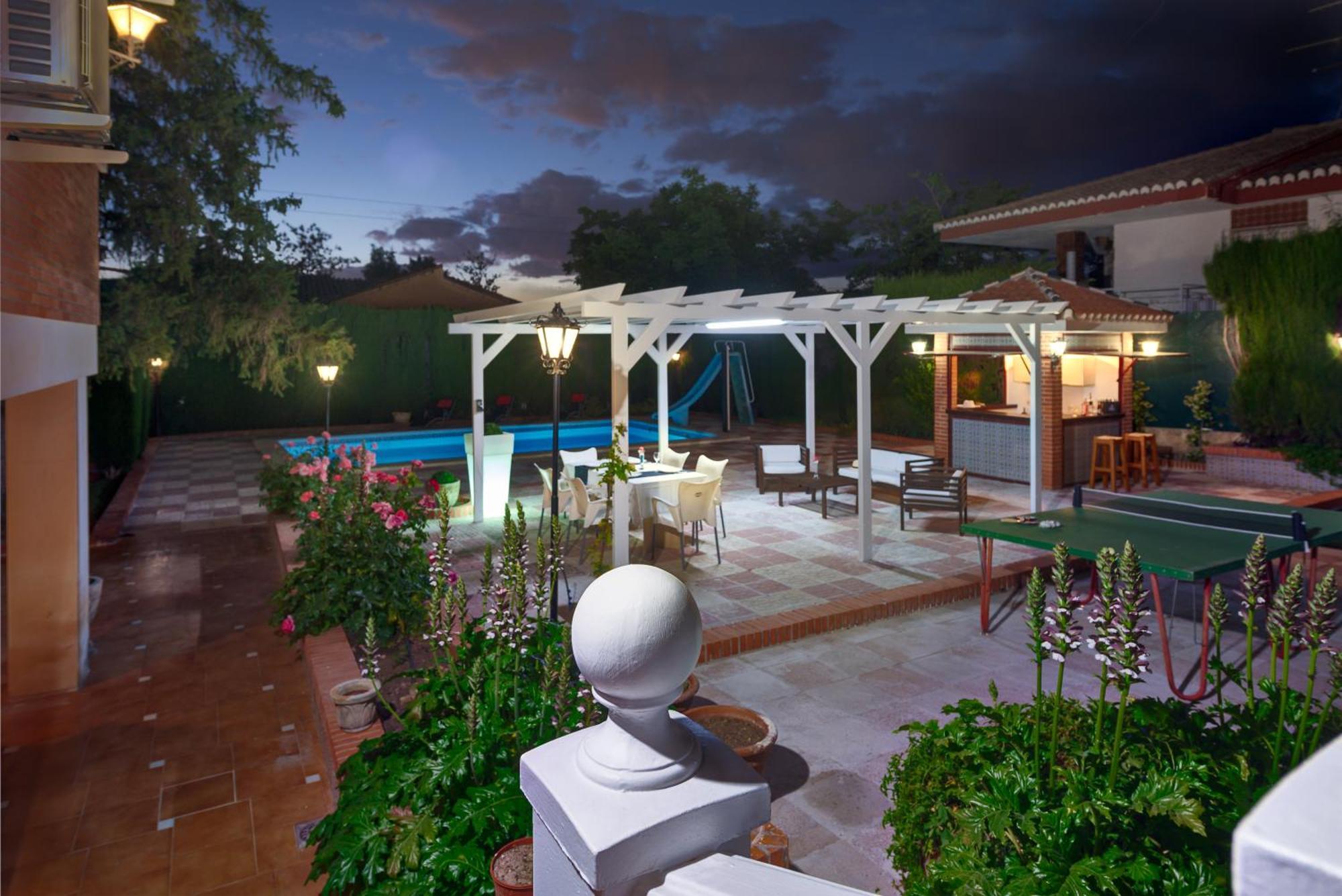 Villa Granada Garden Deluxe Monachil Bagian luar foto