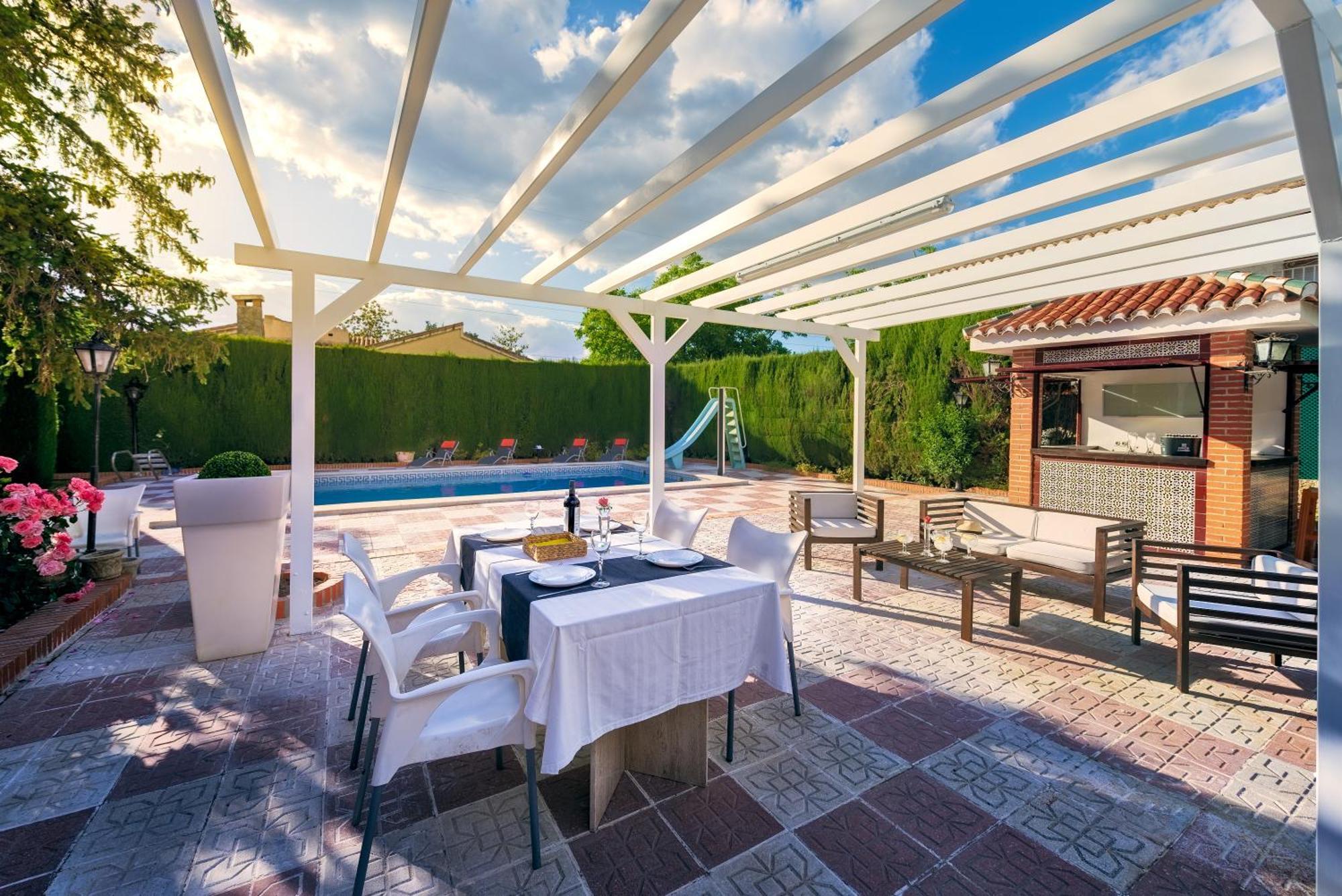 Villa Granada Garden Deluxe Monachil Bagian luar foto