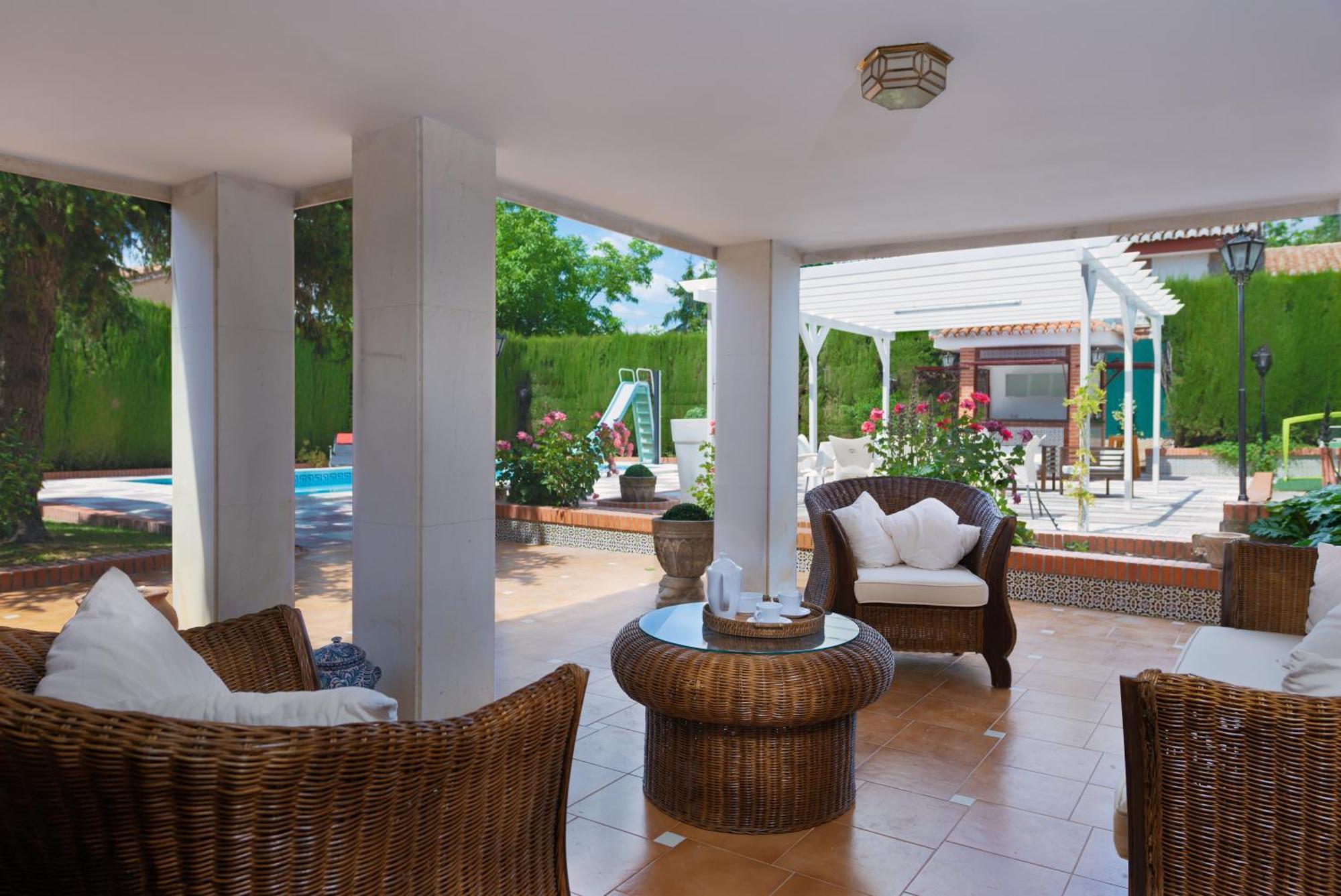 Villa Granada Garden Deluxe Monachil Bagian luar foto
